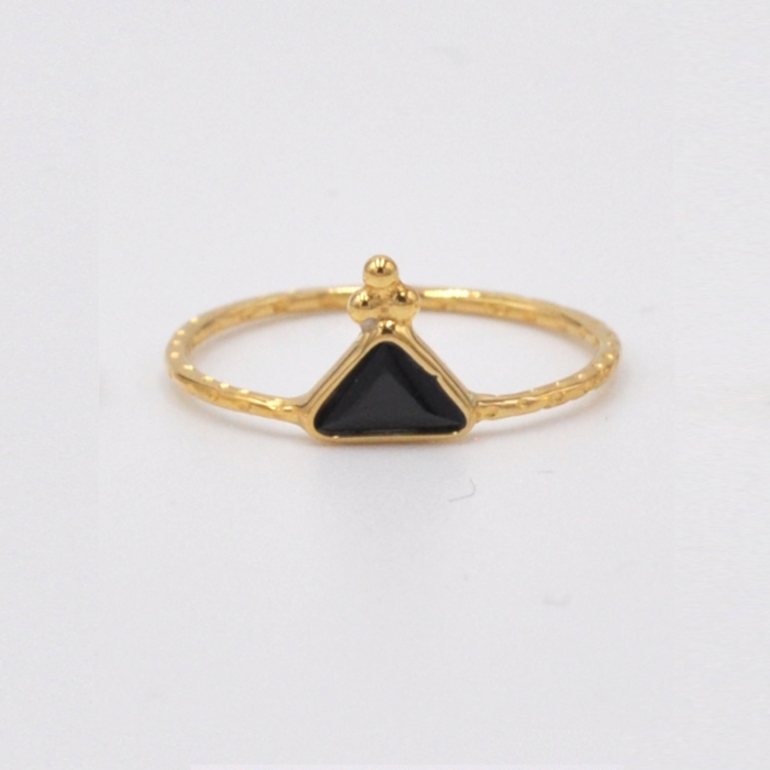 Bague triangle Spinelle